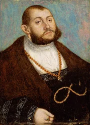 Porträt von Kurfürst Johann Friedrich der Großmütige (1503-53) von Sachsen, ca. 1530